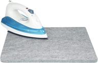 🔥 convenient portable wool mat for ironing anywhere | ironing board replacement 11.5" x 14.5 logo