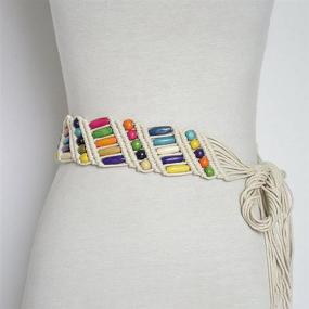 img 1 attached to 🌈 Boho Chic Colorful Decorative Women's Accessories by Viva Fancy