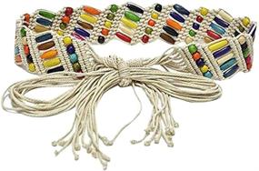 img 4 attached to 🌈 Boho Chic Colorful Decorative Women's Accessories by Viva Fancy