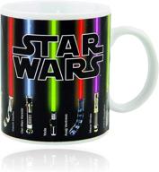 🔥 breathtaking change with heat: benair usa star wars mug unveiling lightsabers (12 oz) - handle with care logo