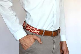 img 2 attached to GauchoLife Guarda Pampas Premium Woven Men's Accessories and Belts