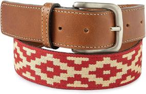 img 4 attached to GauchoLife Guarda Pampas Premium Woven Men's Accessories and Belts