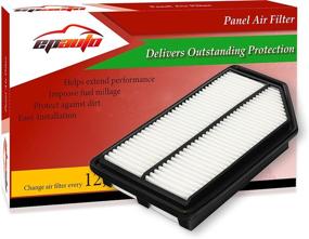 img 2 attached to 🚗 EPAuto GP042 (CA11042) Honda Odyssey Air Filter Replacement - 2011-2017 Models