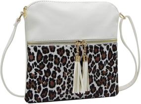 img 3 attached to RARITYUS Crossbody Shoulder Leopard Messenger Women's Handbags & Wallets for Satchels