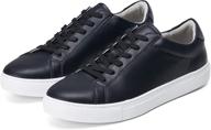 🍃 vegetarian leather men's classic sneakers - voet shoes logo