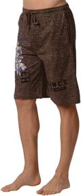 img 3 attached to 🦅 Men's Ed Hardy Eagle Lounge Shorts for Sleep & Lounge Wear