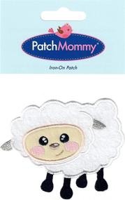 img 1 attached to Sheep Patch for Kids - Iron On/Sew On Appliques by PatchMommy: Enhancing Your Child's Style