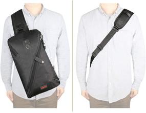 img 3 attached to Efficiently Organize with the Larswon Lightweight Laptop Backpack Shoulder