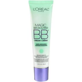 img 4 attached to 🌿 L'Oréal Paris Makeup Magic Skin Beautifier BB Cream Green Anti-Redness Tinted Moisturizer: 1 fl. oz.