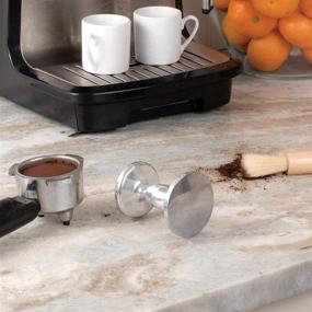 img 1 attached to ☕ Efficient HIC Dual-Sided Espresso Tamper | 4-Ounce Weight | 50mm and 55mm