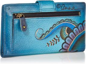 img 3 attached to 👜 Anna Anuschka Paradise Painted Leather Women's Handbags & Wallets