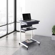 💻 techni mobili modus metal computer student laptop desk: sleek & sturdy graphite design логотип