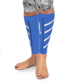 img 3 attached to 🏃 Gabor Fitness Graduated Compression Running Leg Sleeves: 20-25mm Hg Support for Optimal Performance