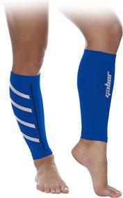 img 4 attached to 🏃 Gabor Fitness Graduated Compression Running Leg Sleeves: 20-25mm Hg Support for Optimal Performance