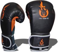 fire team fit boxing gloves: ultimate gear for 🥊 men and women in kickboxing, muay thai, mma training, &amp; sparring логотип