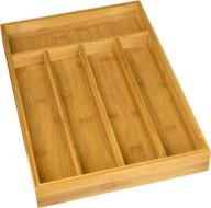 🍴 bamboo culinary edge cutlery tray - 14.5″ x 10″ логотип