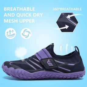 img 3 attached to CIOR Boys & Girls Water Shoes - Aqua Athletic Sneakers, Lightweight Sport Shoes for Toddlers, Little Kids, Big Kids