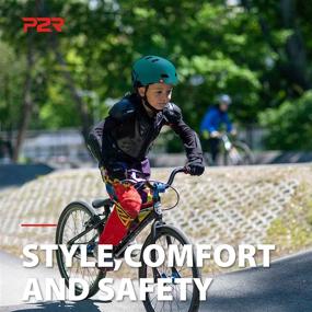 img 2 attached to Versatile P2R Helmet: Essential Protection for Youth & Adult Skateboarding, Scooting, Bicycling & BMX