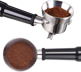 img 2 attached to ☕ MATOW 54mm Stainless Steel Espresso Dosing Funnel for Breville Portafilter