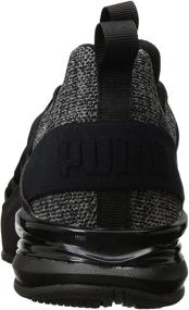 img 2 attached to PUMA Axelion Graphic Running Black Grey Men's Shoes