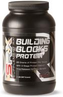 supplement rx building protein egg chocolate logo