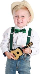 img 3 attached to 👔 Stylish and Adjustable Livingston Kid's Suspender Bowtie Sets: Perfect Accessory for Little Gentlemen