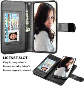 img 2 attached to Samsung Leather Detachable Kickstand Magnetic Cell Phones & Accessories and Cases, Holsters & Clips