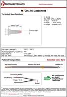 🔥 thermaltronics m7ch176 отверточная насадка с углом 30 градусов 1.78 мм (0.07 дюйма) совместима с metcal sttc-137 логотип