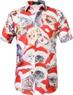 🌴 sslr tropical hawaiian christmas shirts - festive men's clothing for the holidays logo