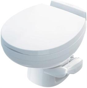 img 2 attached to Thetford - Aqua-Magic Residence RV Toilet with Water Saver, Low Profile/White (Model 1223.131)