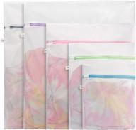 👗 ccidea 5 pack mesh laundry bag for delicates: protecting your clothes in the washing machine with zipper closure логотип