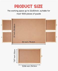 img 3 attached to 🗄️ Enhance your Organization with the Gamenote Portable Drawers Plateau Surface