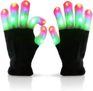 🧤 luwint kids light up finger gloves for dress up and pretend play логотип