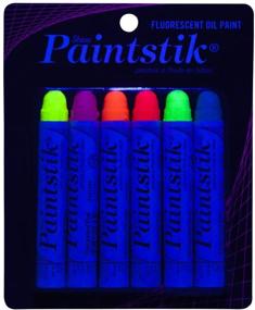 img 2 attached to Optimized for SEO: Jack Richeson Shiva Series Set of 6 Fluorescent Paintstiks