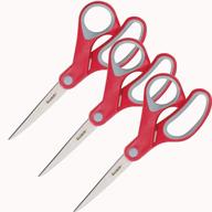 efficient cutting tool: scotch b00k6p2x1s 3m multi-purpose scissor (pack of 3) - 7-inch blades logo