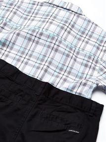 img 2 attached to 👕 Calvin Klein Boys' Shirt Shorts: Stylish and Comfortable Clothing for Kids