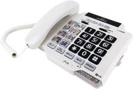 📞 renewed clearsounds csc500 amplified landline phone with speakerphone and photo frame buttons - up to 30db amplification, t-coil hearing aid compatible logo