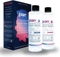 🎨 epoxy lab - 32oz advanced kit: crystal clear 2 part epoxy resin for arts, crafts, jewellery, tumblers, and diy projects logo