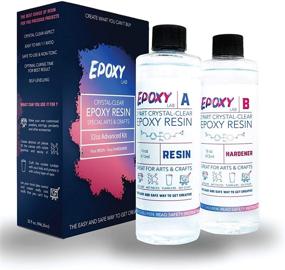 img 4 attached to 🎨 Epoxy Lab - 32oz Advanced Kit: Crystal Clear 2 Part Epoxy Resin for Arts, Crafts, Jewellery, Tumblers, and DIY Projects