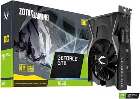 img 4 attached to ZOTAC GAMING GeForce GTX 1650 OC 4GB GDDR6: A Compact Powerhouse for Gaming