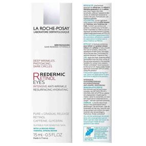 img 3 attached to La Roche-Posay Redermic R Eyes Retinol Eye Cream: Combat Wrinkles and Dark Circles with Pure Retinol and Caffeine