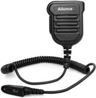 🎙️ ailunce hd1 shoulder speaker mic microphone - waterproof ip55, 3.5mm audio jack - compatible with ailunce hd1, retevis rt82, rt87, rt29, rt47, rt48 walkie talkie (1 pack) logo