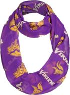 🧣 fashionably warm: foco nfl infinity scarf - stay stylish while supporting your team! logo