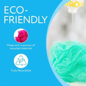 img 1 attached to 🛁 Pack of 6 Eco-friendly Loofah Bath and Shower Sponges - Perfect for Men and Women - Bulk Body Puffs - By IMPRESA
