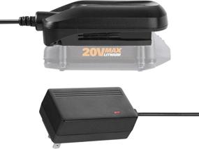 img 1 attached to ⚡️ WA3742 Worx Charger for 20V Lithium Battery (WA3520 WA3525 WA3578), Cell9102 Replacement Battery Charger for Worx 20V (WA3732 WA3875 WA3881)