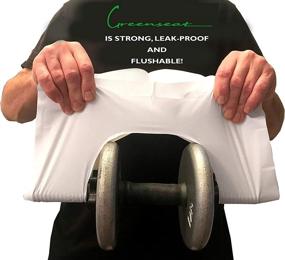 img 3 attached to Flushable Greenseat: 🚽 Disposable Heavy-Duty Impermeable Solution