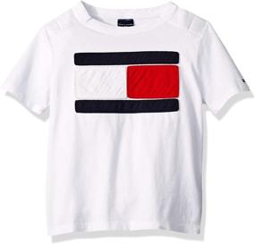 img 4 attached to Tommy Hilfiger Adaptive Magnetic Shoulder Boys' Clothing and Tops, Tees & Shirts