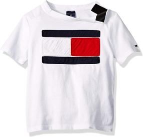 img 3 attached to Tommy Hilfiger Adaptive Magnetic Shoulder Boys' Clothing and Tops, Tees & Shirts