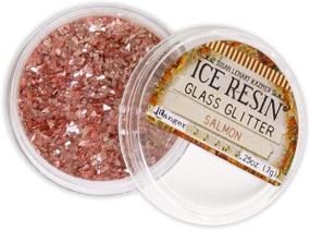 img 3 attached to Sparkling Salmon: ICE Resin 🐟 Glass Glitter - Enchanting and Exquisite!