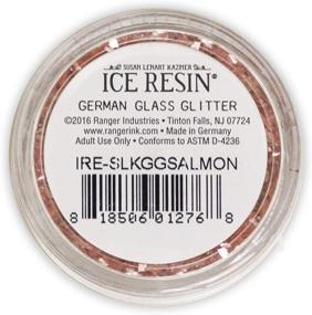 img 2 attached to Sparkling Salmon: ICE Resin 🐟 Glass Glitter - Enchanting and Exquisite!